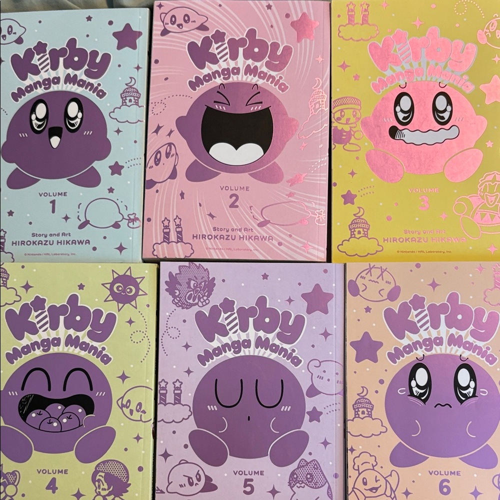 Kirby Manga Mania Vol 1 - 6